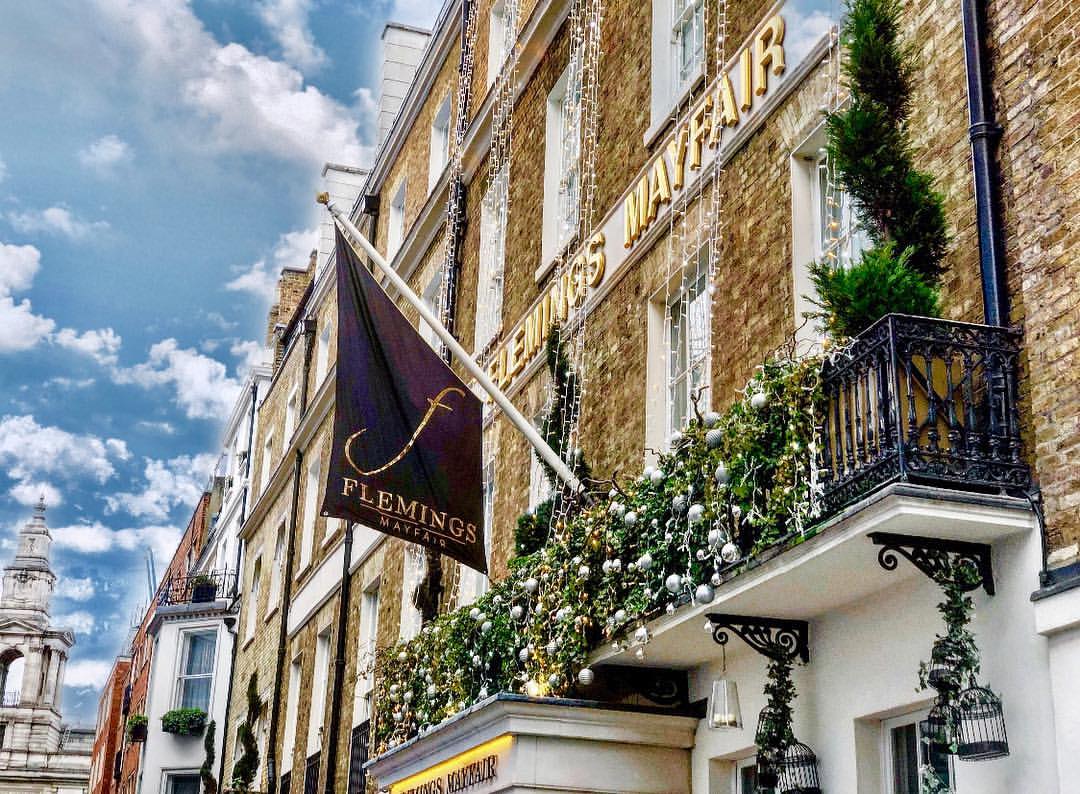 Man I frickin’ love our hotel @flemingsmayfair . They inv...