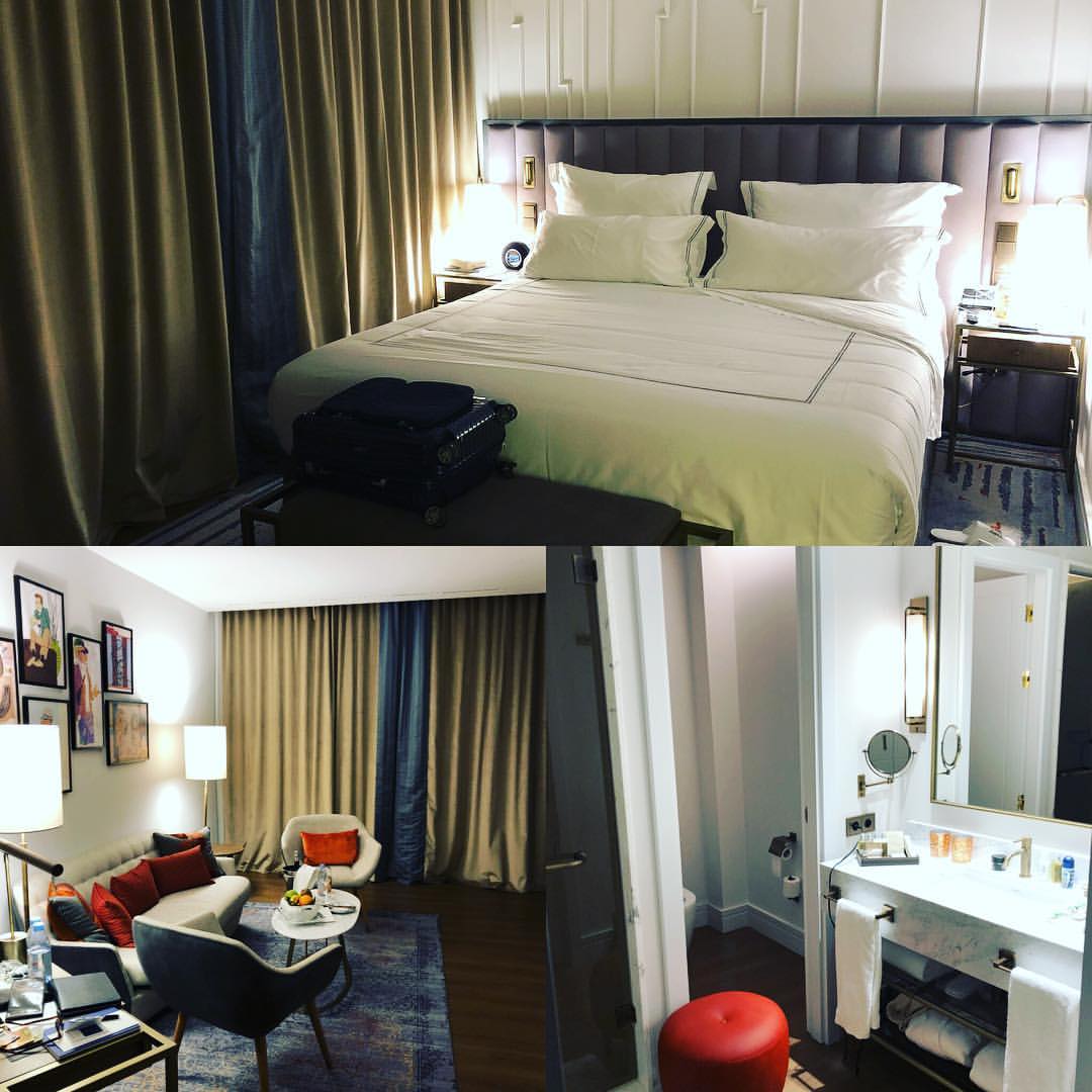 Junior suite at the Gran Hotel Ingles... Great new boutiq...
