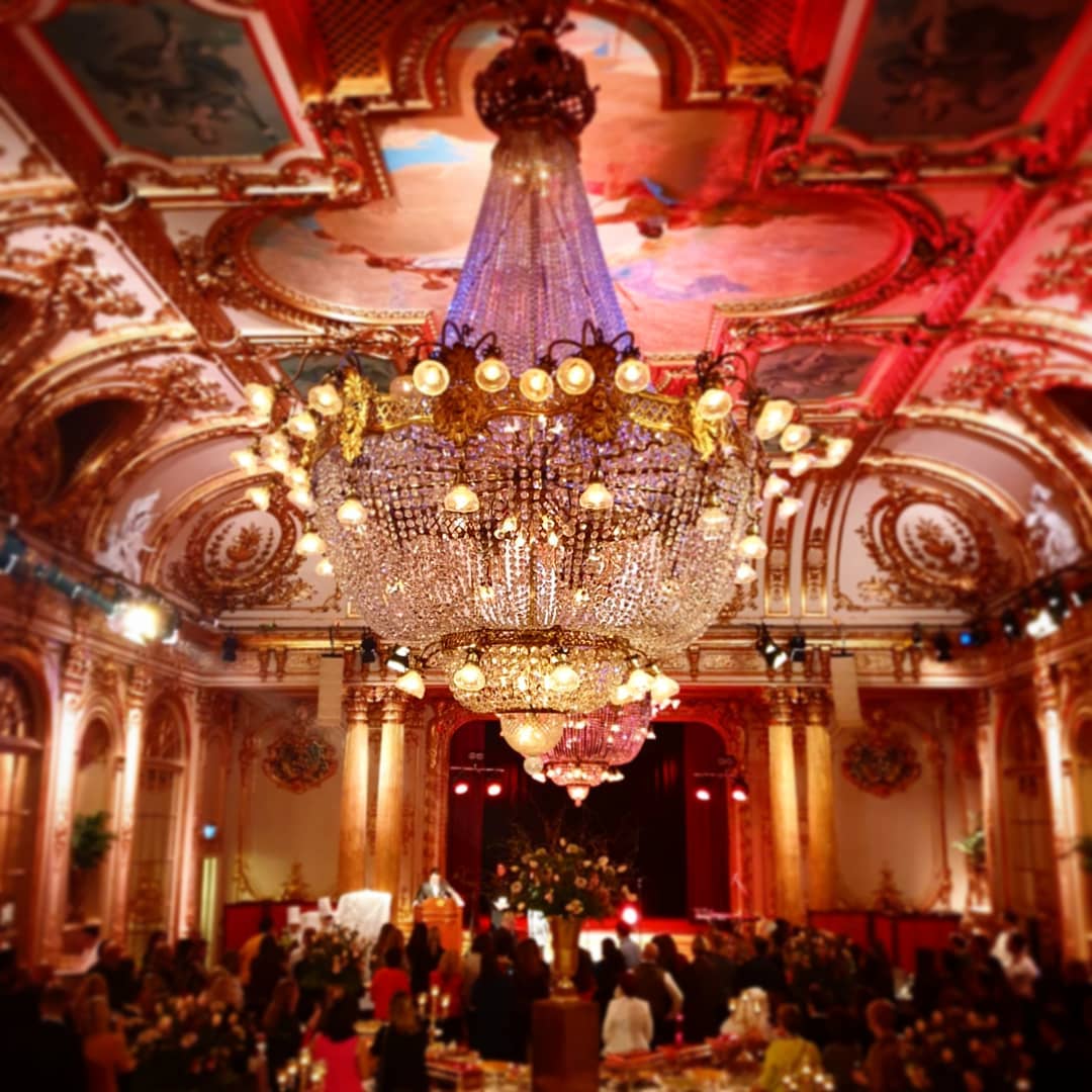 What a spectacular setting for our welcome evening, the H...